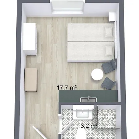 Zollikof Aparts - Sauna & Studioapartments Apartahotel